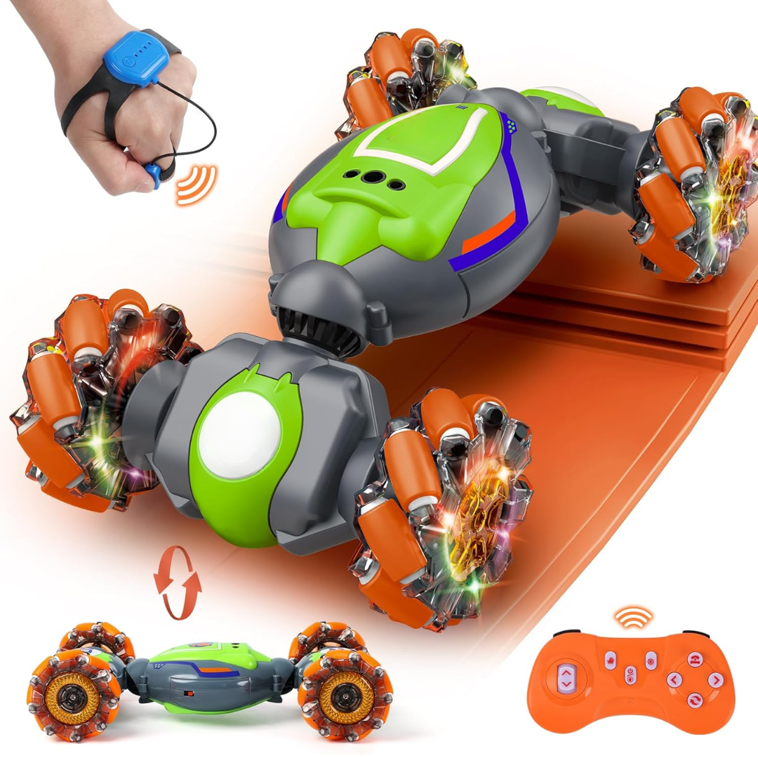 Gesture Sensing RC Stunt Car 4WD Remote Control Toy with Lights