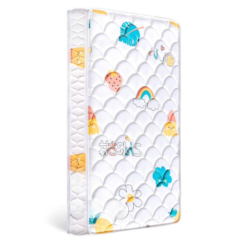 High-Density Memory Foam Crib Mattress with Cotton Cover for 0–5 Years