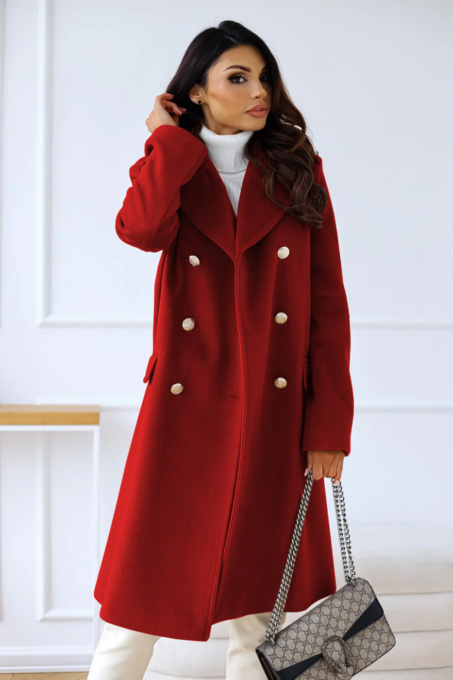 Winter Trench Coat for Women