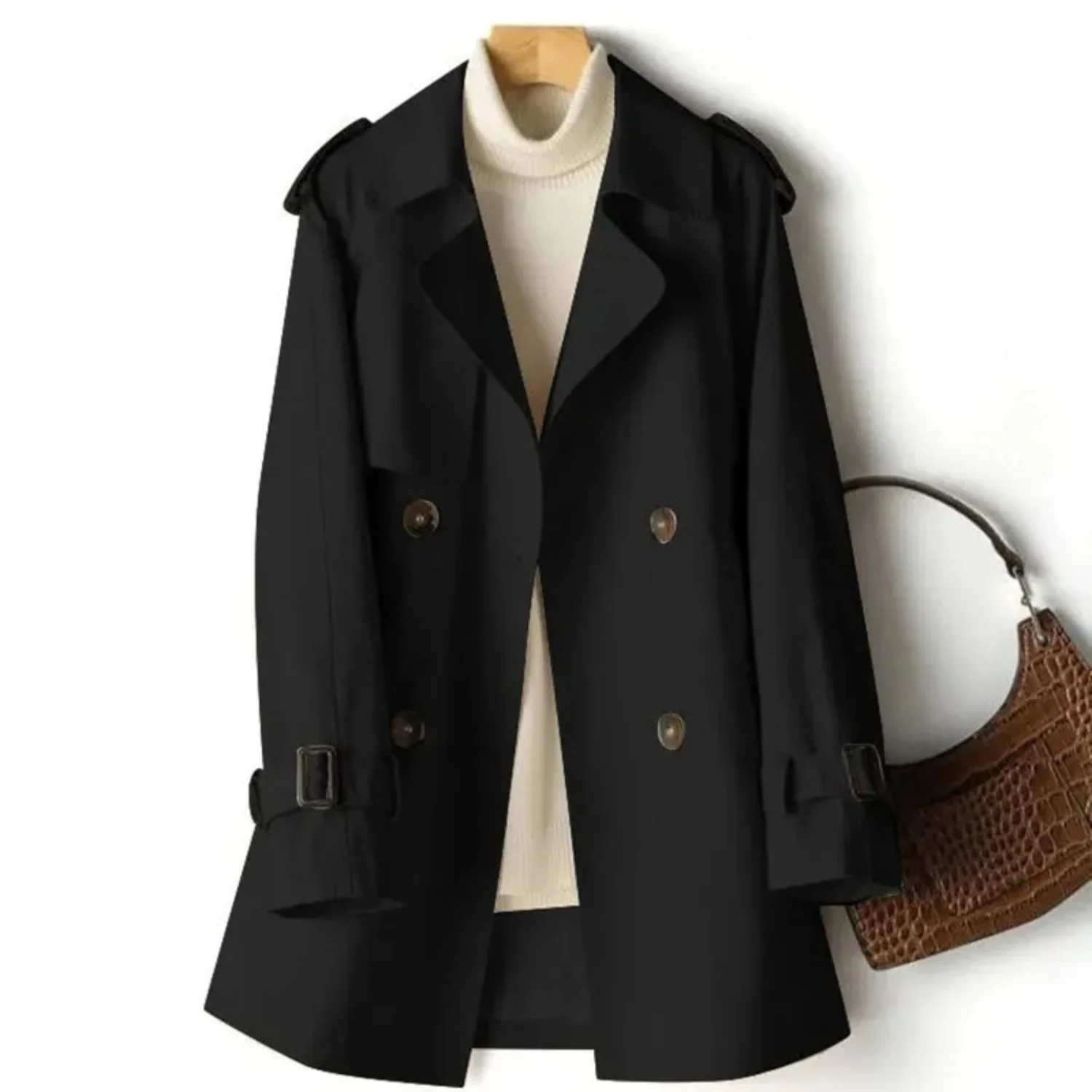 Women’s Warm Trench Coat Stylish Fit