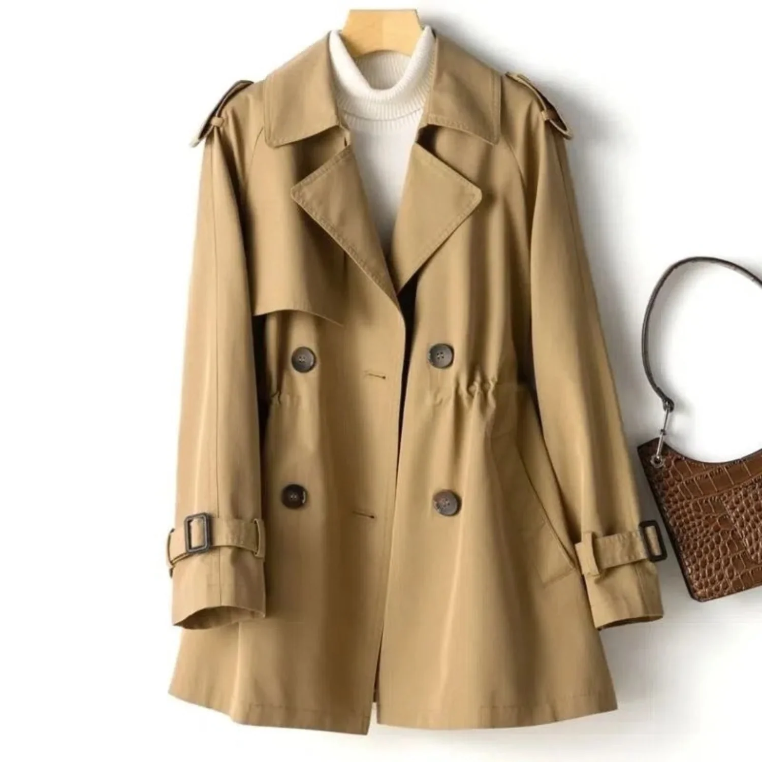 Women’s Warm Trench Coat Stylish Fit
