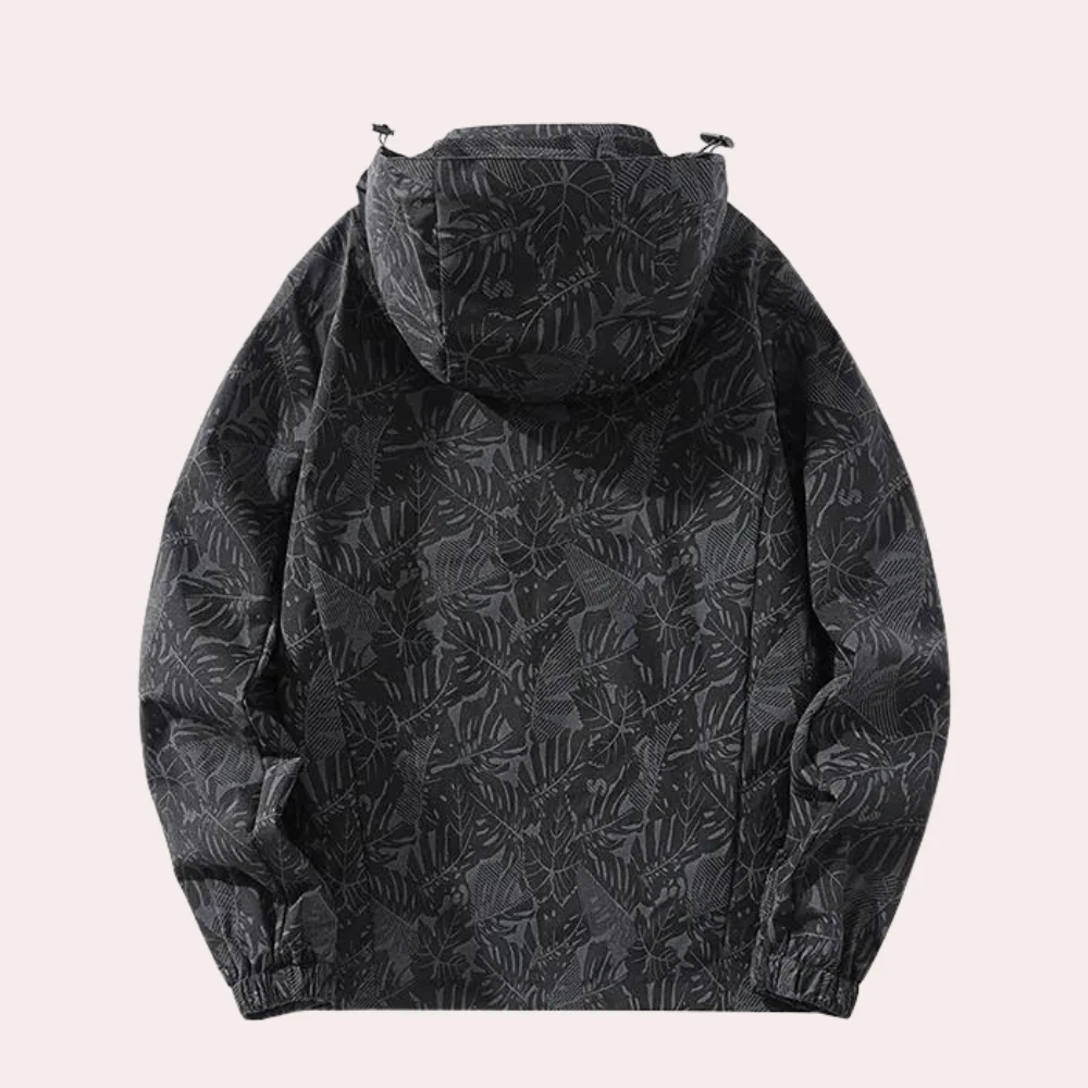 Two-Way Hooded Windbreaker Jacket for Women