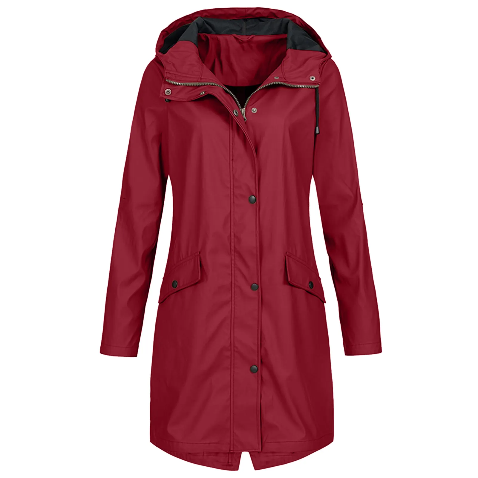 Women’s Oversized Waterproof Hooded Jacket
