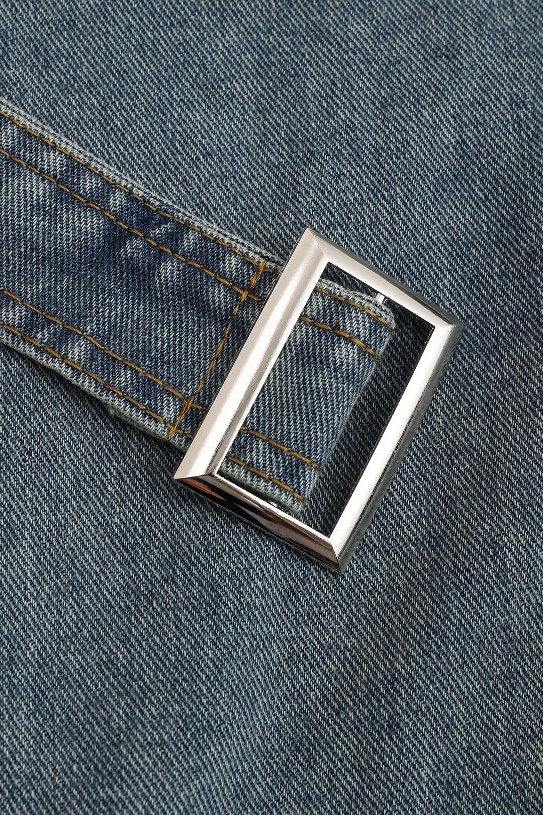 Cropped Jacket with Belt for Women