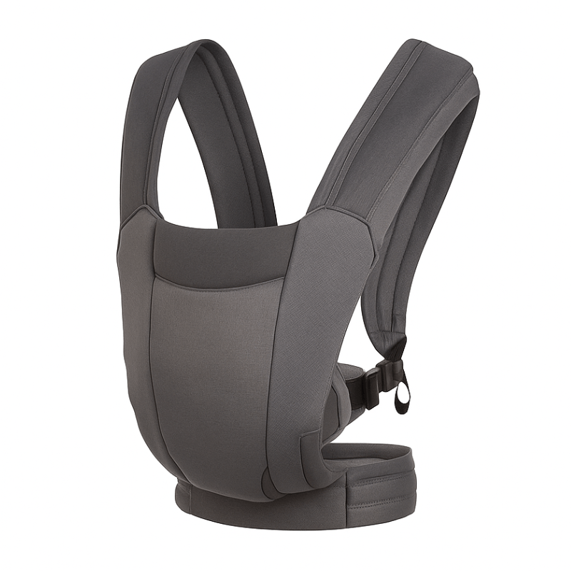 Knit Front Carry Baby Carrier with Adjustable Straps and Buckle Waist - Babies Mall