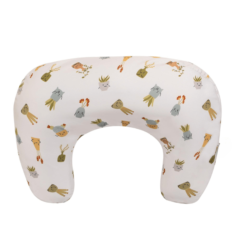Nursing Pillow with Higher Cushion, Flexible Fill, and Washable Cover - Babies Mall