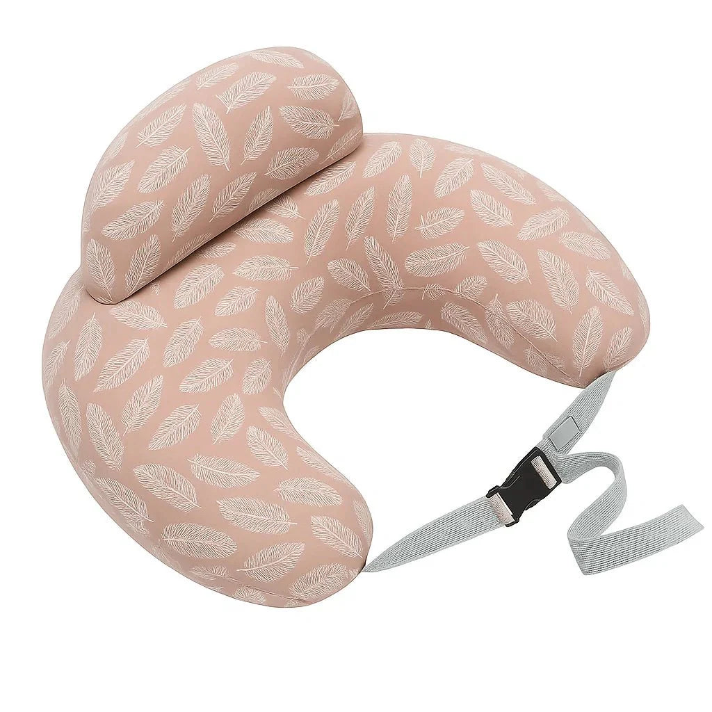Wraparound Nursing Pillow with Safety Edge And Adjustable Strap - Babies Mall